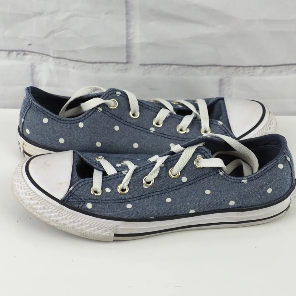 Converse y3 chambray Polka dot all star sneakers